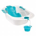 34005/Детская ванна "Comfort" (голубая/зеленая)