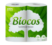 Туалетная бумага BioCos